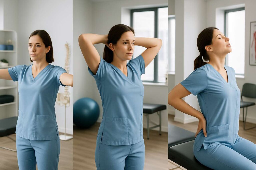 A physical therapist says these three moves can undo the damage of sitting all day